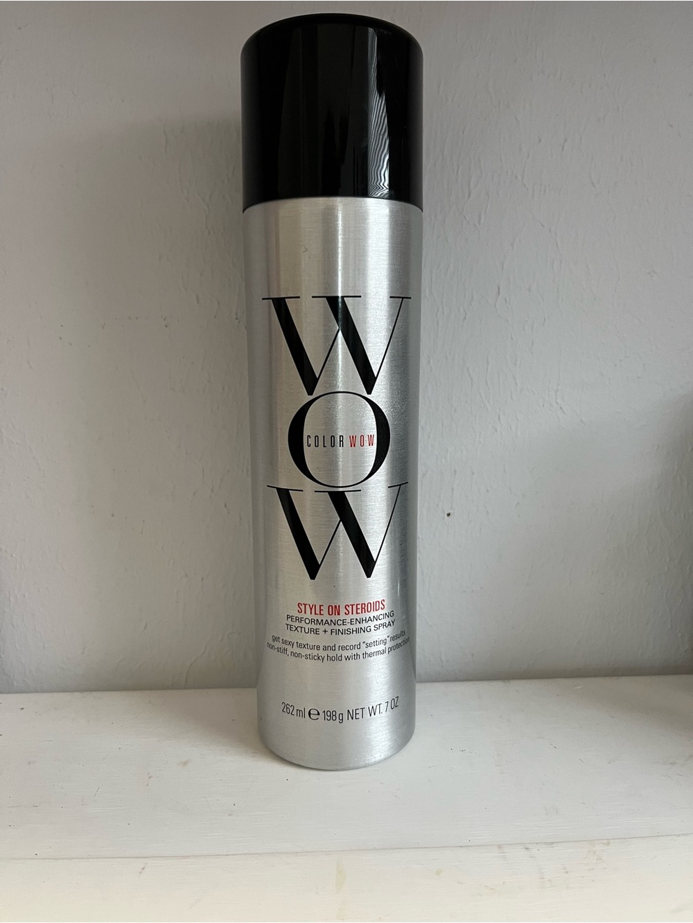 Color Wow Style On Steroids Texture & Finishing Spray - Silver/Black